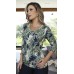 044938 Blusa Ramany Manga 3/4 Estampada